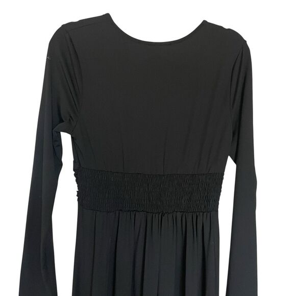 New Baltic Born Arianna Black Maxi Dress Women’s Size Large 12 14 Formal Gala - Picture 8 of 9